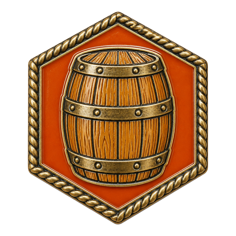 Brewery badge artwork